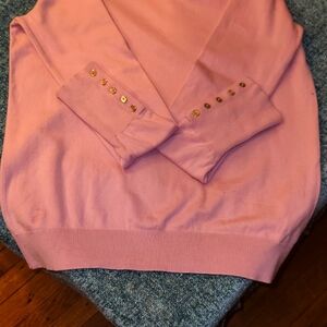 Boden Light Mauve cotton sweater